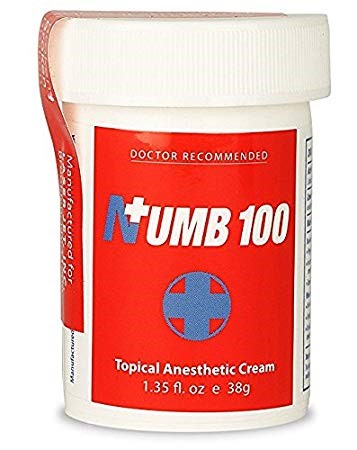 Numb 100 Topical Anesthetic Cream